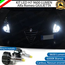 KIT LAMPADE ANABBAGLIANTI LED ALFA ROMEO GIULIETTA LED H7 6000K BIANCO NO ERROR
