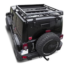 Roof Rack passend für Jeep Wrangler III (JK) (07-18) Dachgepäckträger Dachreling