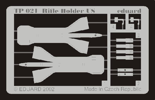 EDPTP021 - *Eduard P-etch (Zoom) 1:35 - Rifle Holder US
