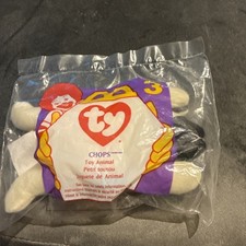 McDonald's Happy Meal - TY Beanie Babies 1993 - Chops The Lamb - Sealed baby 3
