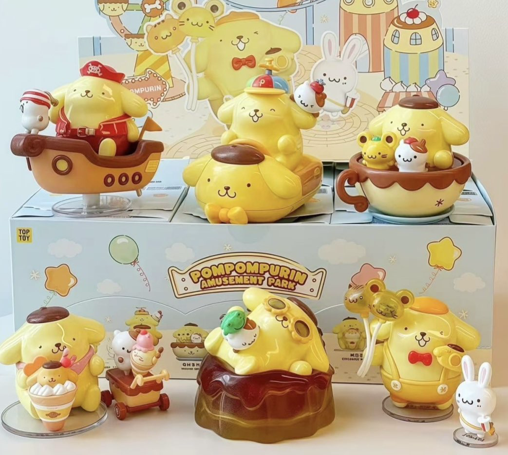 TOPTOY Sanrio Pompompurin Amusement Park Series Confirmed Blind