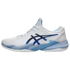 ASICS Court FF 3 Novak White Tuna Blue 1041A522-967