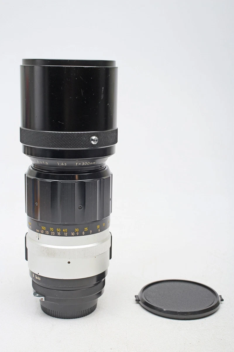 Nikon NIKKOR f/4.5 Camera Lenses 300mm Focal for sale | eBay