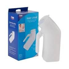 Carex Male Urinal 32 oz. / 946 mL Opaque White