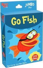 University Games Go Fish Card Game Jumbo Cards Fun for Kids and Families