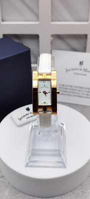 Jacques du Manoir Swiss Made 3ATM Damen Armbanduhr neuwertig ungetragen mit Box
