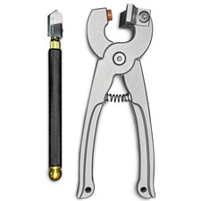 Glass Cutters Tools, 2Pcs Glass Cutter Kit Including Running Pliers for Glass...