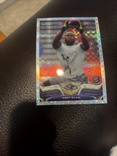 Matt Elam 2013 Topps Chrome X-Fractor Parallel #207 Rookie RC RAVENS