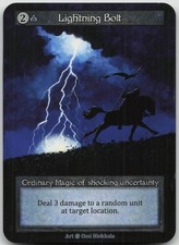 Lightning Bolt Prices | Magic Alpha | Magic Cards