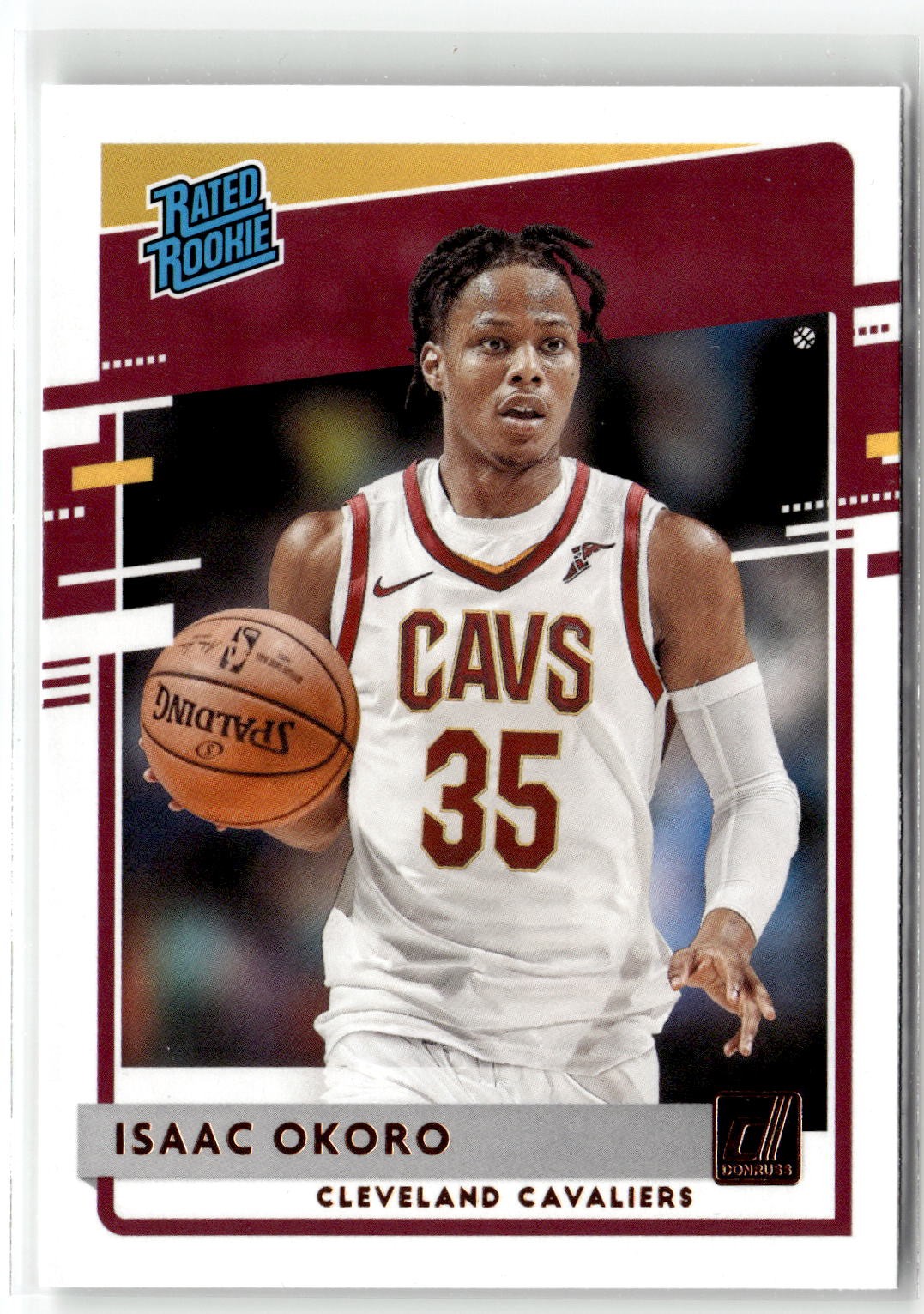 2020-21 Donruss #203 Isaac Okoro