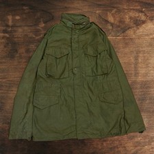 Vintage US Army M-65 Field Jacket Coat Cold Weather OG-107 Vietnam 60s Small Reg