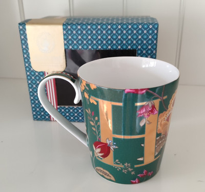 PIP Studio Tasse Porzellan 0,4 L mit Buchstabe  H  und Geschenkbox  Neu