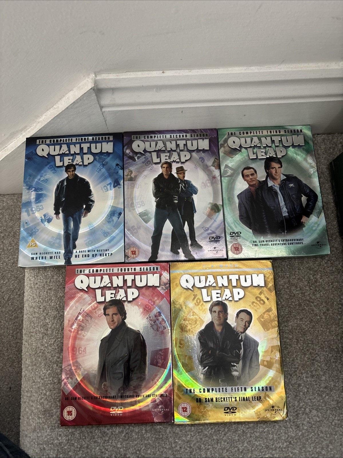 Quantum Leap - Series 1 - 5 Complete 12345 DVD - Scott Bakula, Dean Stockwell