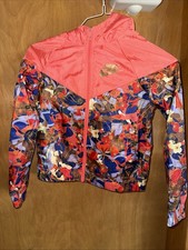Nike Big Girls' Sportswear Windrunner Printed M Jacket B19 