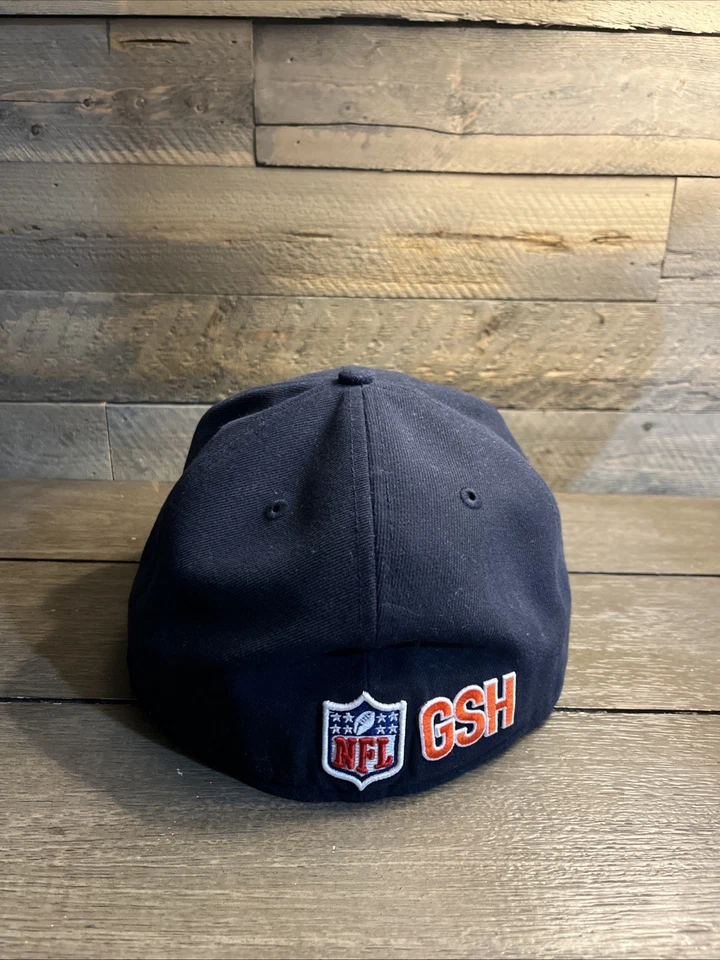 CHICAGO BEARS Hat NEW ERA NFL On Field C Logo 59FIFTY FITTED Cap 7 5/8 EUC - Image 3 of 4