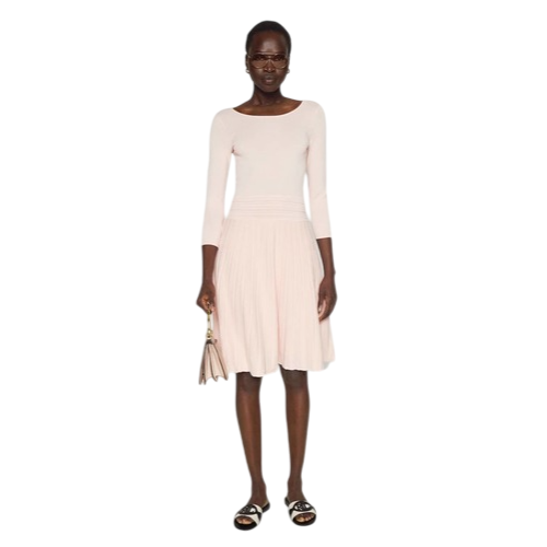 knit maternity dresses Taupe Ribbed Maternity Knit Maxi Dress – PinkBlush main image 0
