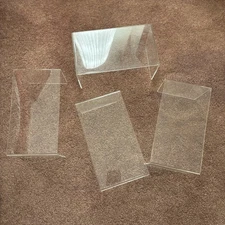 Daiso Acrylic Shelves Set of 4 Clear Plastic Shelves