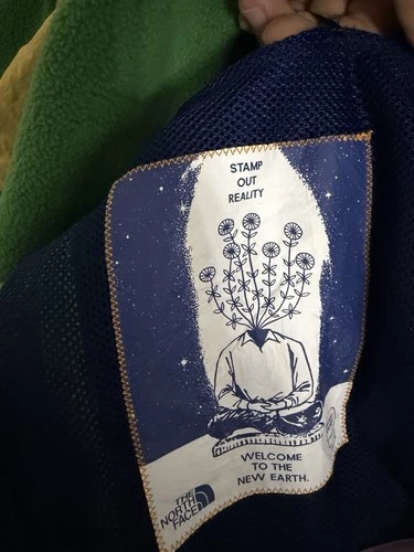 North Face x Brain Dead 89 Placket Pullover Fleece Green Size Large image 10