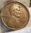 1909 S Lincoln Wheat Cent Penny AU
