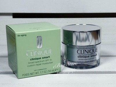 Clinique Smart SPF 15 Custom-Repair Moisturizer Dry Combination Full Size NIB
