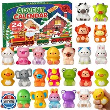 2025 Christmas Advent Calendar, Slow Rising Squishy Toys 24 Days
