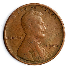   1909-P Lincoln Wheat Cent Penny Coin    FAST     SHIPPING       
