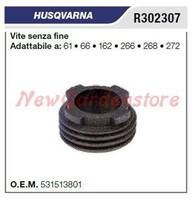 Endlos Schraube ÖL Pumpe Husqvarna KettensäGe 61 66 162 266 268 272 R302307