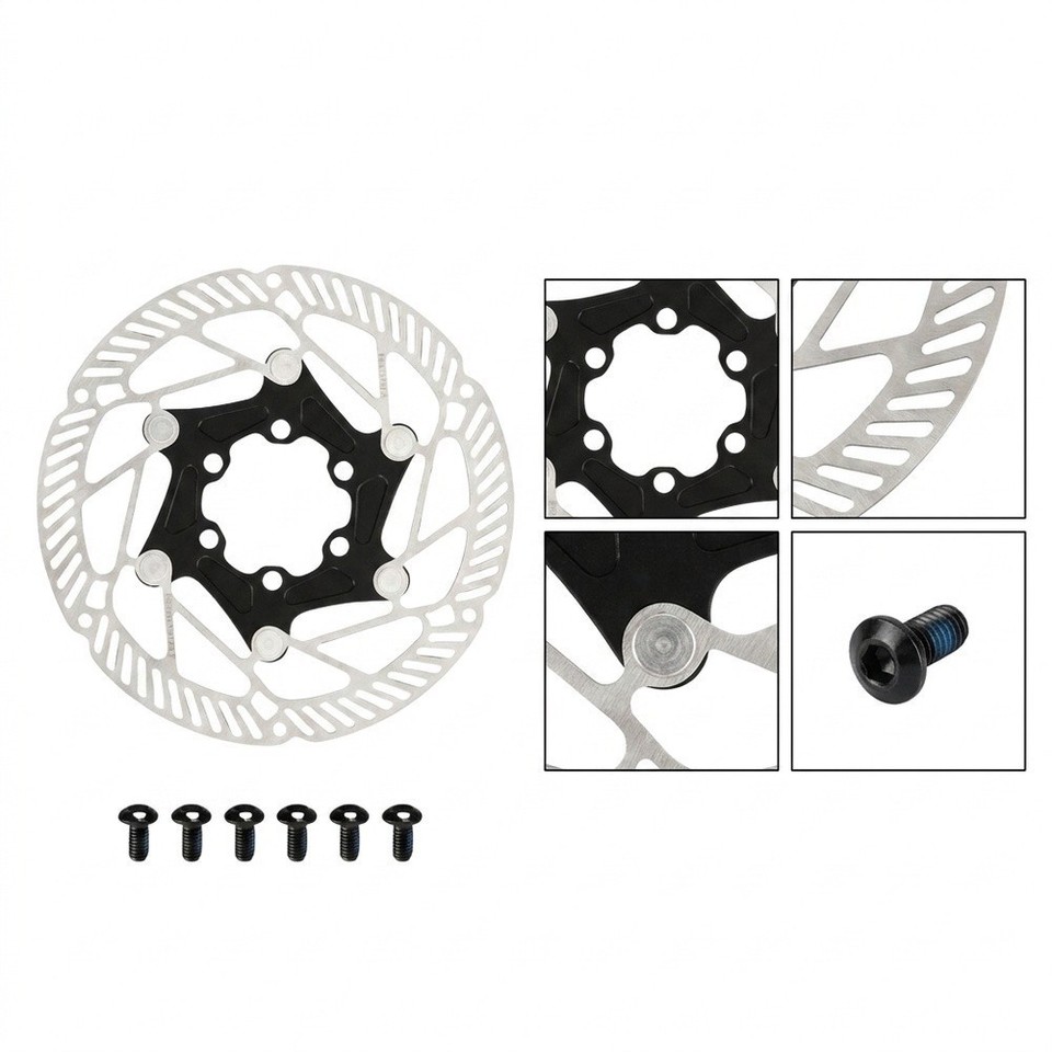 Disc Brake Rotors Bicycle Brake Disc Six-bolt Rotors Ultra-lightweight ...