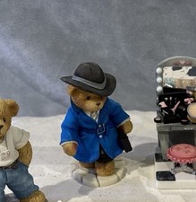 Cherished Teddies CT107 T. Jame Bear And Membership Pin. 2001 Charter Bear