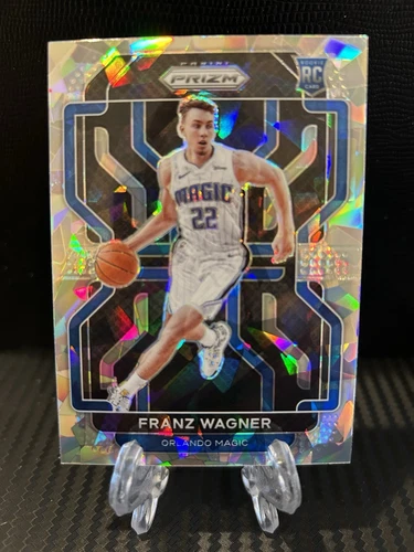 2021-22 Panini Prizm Franz Wagner Cracked Ice Prizm Rookie RC #310 Magic