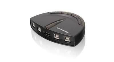 IOGEAR 4-Port USB 2.0 Automatic Printer Switch GUB431