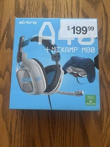 Astro A40 HEADSET + MIXAMP M80 Headsets for Microsoft Xbox One Untested Read