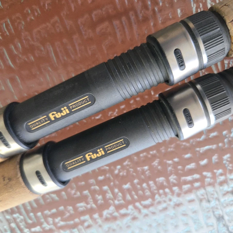 Par de varillas giratorias Quantum de dos piezas ultraligeras 6'6 Super UL 2-6# XLS66SUL  Foto 3 de 4