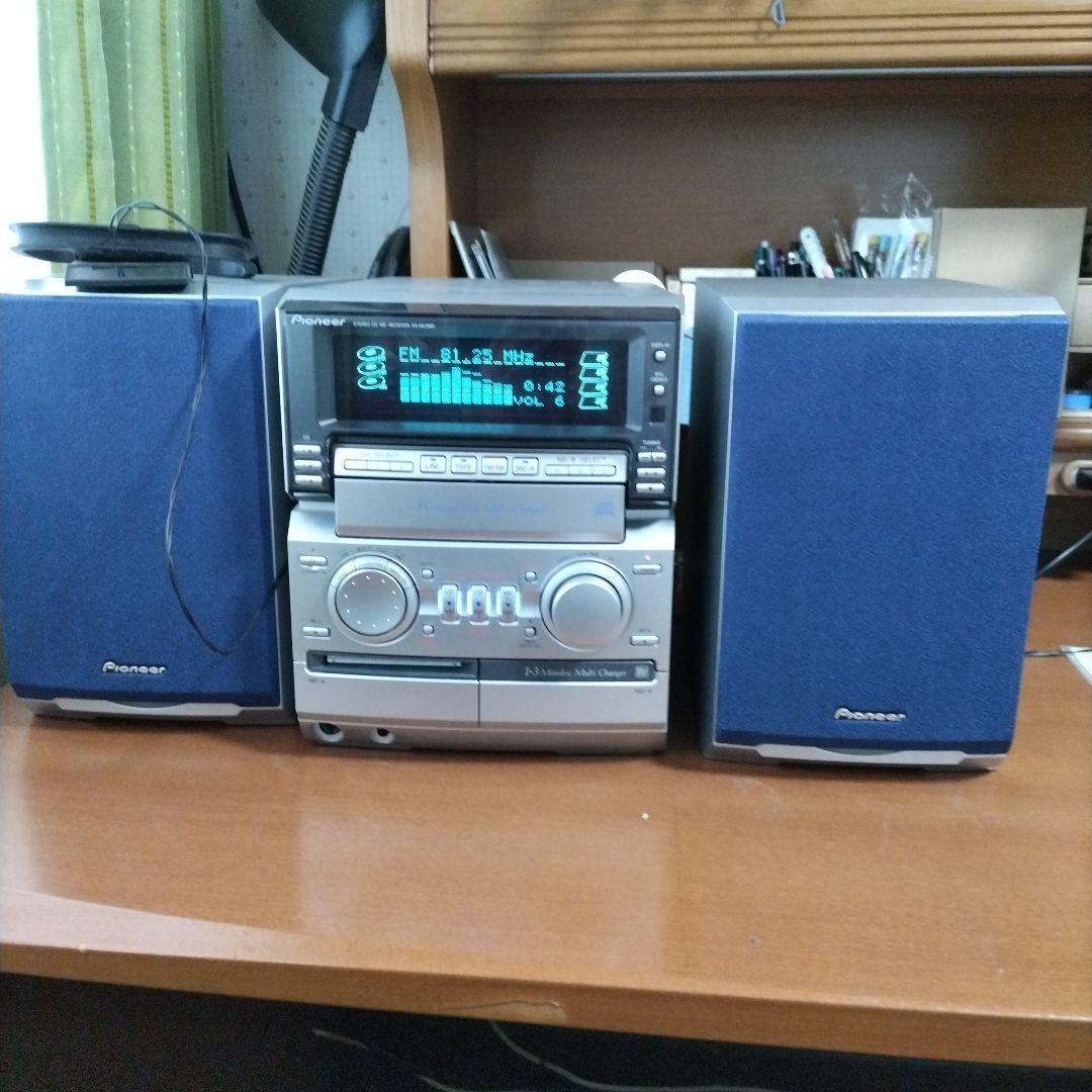 CD/MDコンポ(Pioneer) Pioneer Xr-Mc5Md Micro Hifi System Mini Disc Player Working