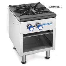 Imperial ISPA18 18 in 1Burner Gas Stock Pot Range