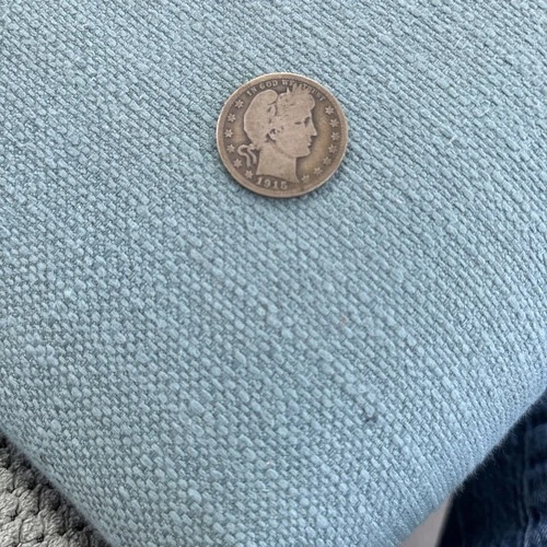 1915  Silver Barber Quarter