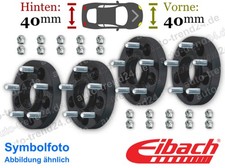 Pro-Spacer Spurplatten schwarz 40mm/Achse u.a.: Mazda RX-8 FE, SE, Bj. 2003-2012