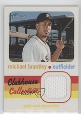 2020 Topps Heritage Clubhouse Collection Relics Michael Brantley #CCR-MBR 0z5y