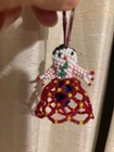 Christmas Ornament Doll from Beads — photo 1