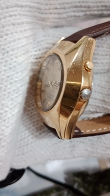 Vintage Men's Dress Watch Orient Automatic Day/Date Watch 21 Jewels Gold  Plated | eBay