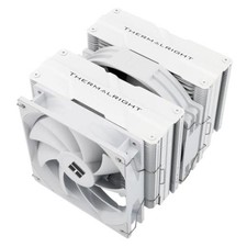 Peerless Assassin 140 White CPU Air Cooler, 6 Heat Pipes, Dual PWM PA140 White