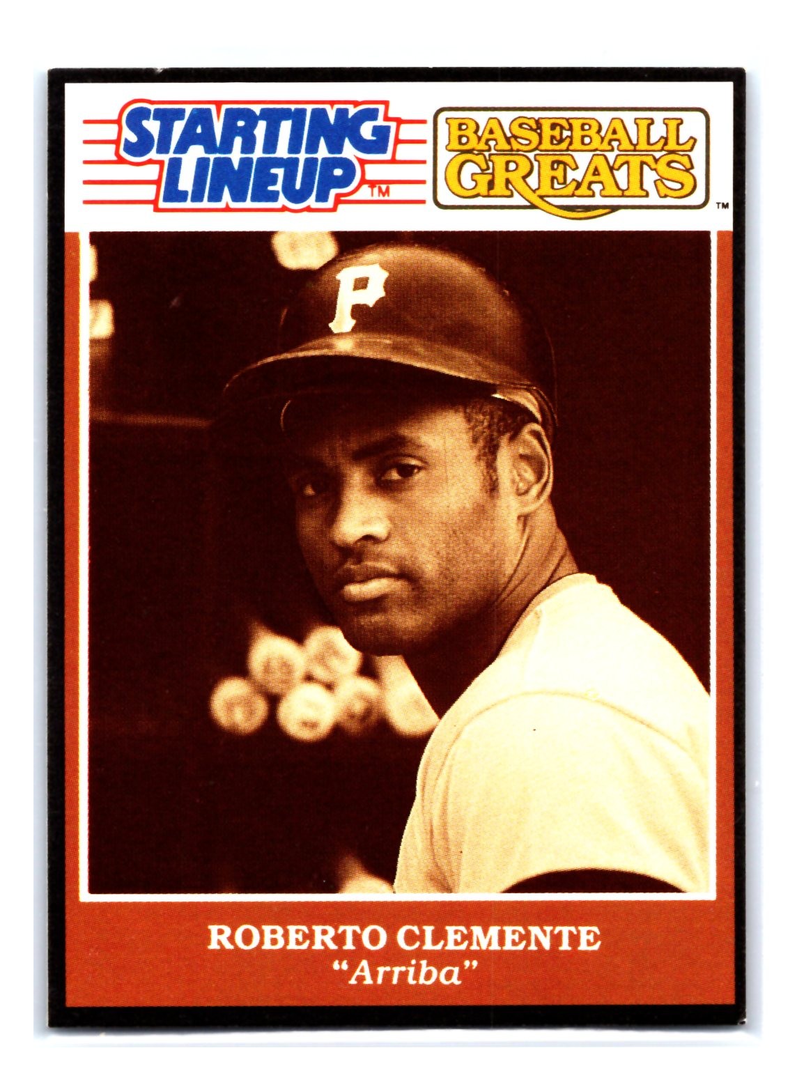 Roberto Clemente 1989 Kenner Starting Lineup Cards Baseball Greats #NNO Pirates