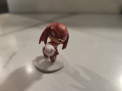 Sega Sonic The Hedgehog Mini Figure - Knuckles Figures PVC on Base Crash Course