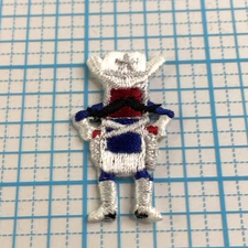 VINTAGE BERRYMAN PRODUCTS MASCOT 1.5" IRON ON PATCH A7