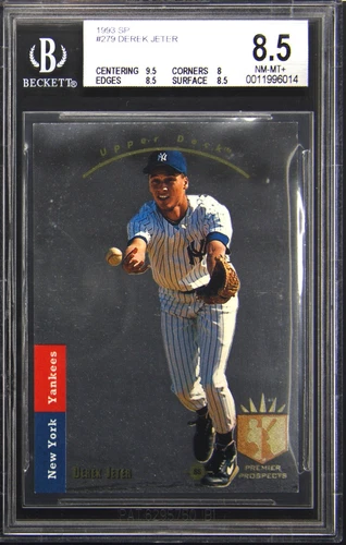 1993 UPPER DECK SP DEREK JETER ROOKIE RC BGS 8.5