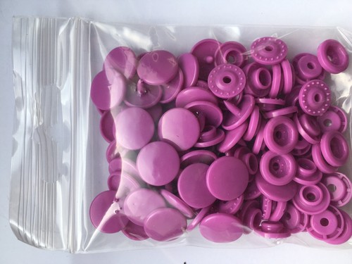 Kam Snap Sewing-Free 25 Original Print Buttons 60 Colours 0 1/2in - Picture 19 of 63