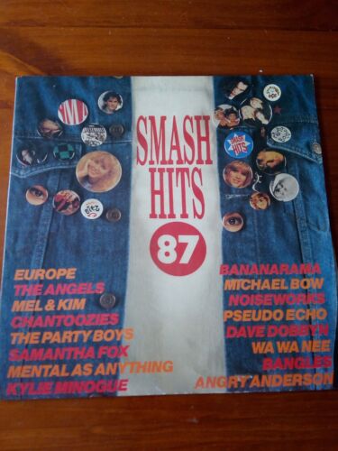 Smash Hits 87 Compilation Album Australian 12'' vinyl Record pop rock - Picture 1 of 4