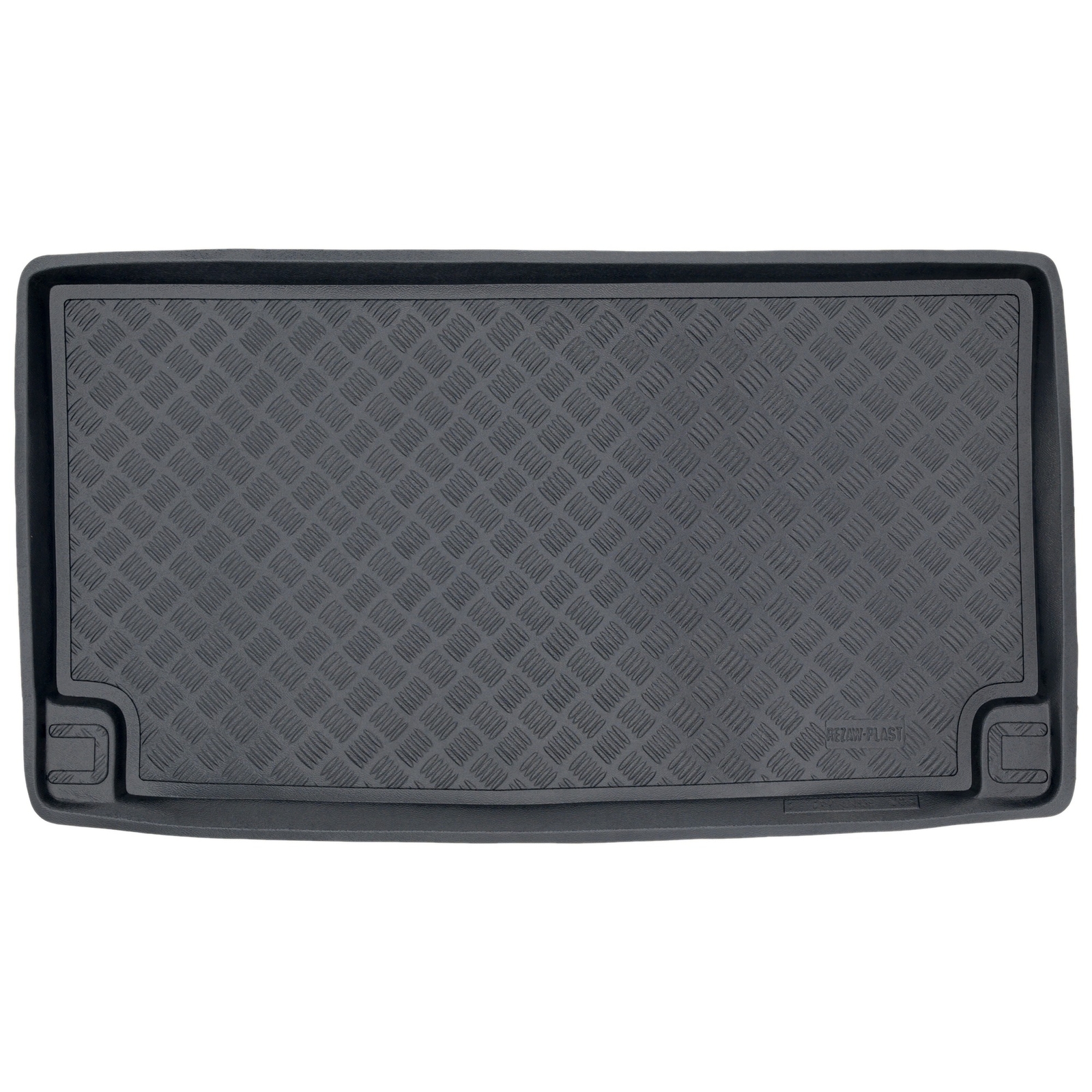 Tapis de coffre Rezaw-Plast en PVC pour Volkswagen T5 Transporter 2003-2015 noir