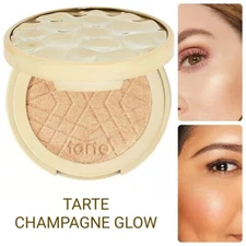 tarte Amazonian Clay Shimmering Light Highlighter Shade Champagne Glow 4.25g $32