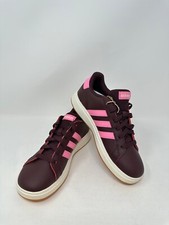 adidas Kid's Grand Court 2.0 Trainers JR5111- US:4.5, Wine/Pink, M3 C337T